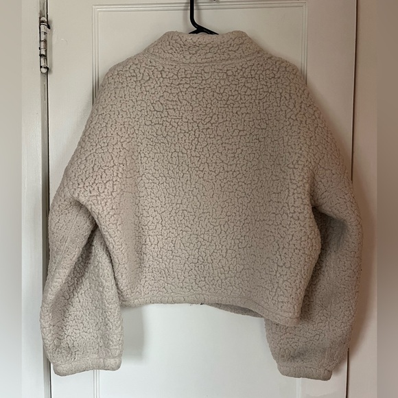 Express Cream Teddy Jacket - Picture 2 of 5